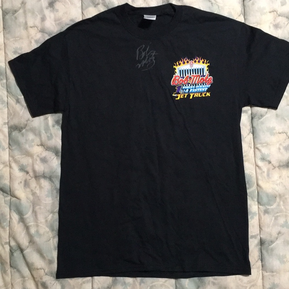 Bob Motz official SIGNED tee!